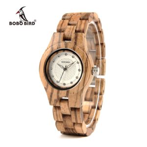 BOBO BIRD V O29 Top Brand Luxury Women Unique Watch Bamboo Wooden Fashion Quartz Watches
