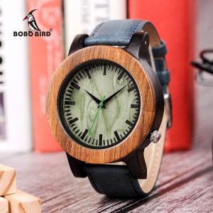 BOBO BIRD Big Men Watch Wooden Timepieces Luxury Brand
